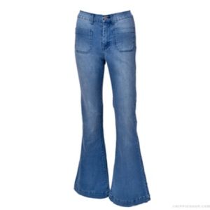 Super hippie bell bottom jeans never worn